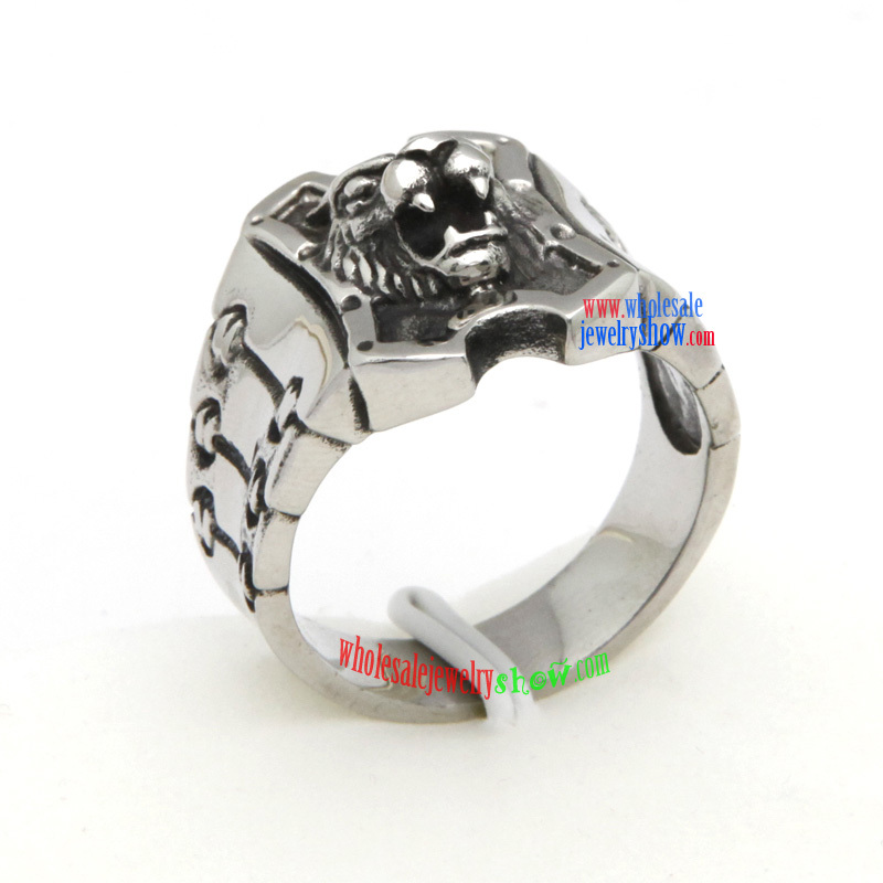 wholesale Tiger Head Wide Ring Fashion Jewelry Online(China (Mainland ...