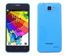 2014 New Telsda T3696 Dual Core Android 4.1 Dual Card 4.3 Capacitive Screen Original Phone Free Shipping