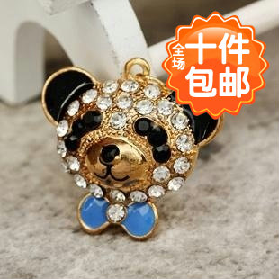 4116 tare panda cell phone accessories mobile phone chain(China (Mainland))