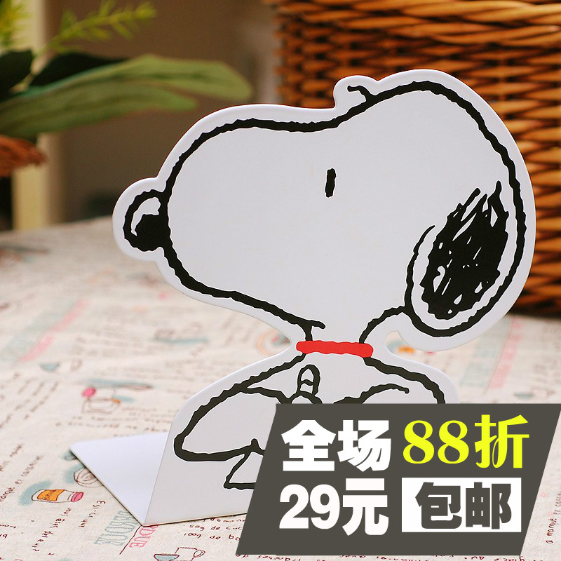The morning snoopy bookend bookshelf bookend style cartoon chalybeate series single(China (Mainland))