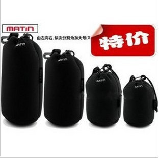 Slr camera lenses bag lens bag lens barrel lens case submersible feed elastic(China (Mainland))