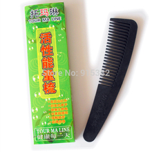 Free Shipping Wholesale Nano Magnetic Energy Tourmaline Health Massage Hair Comb 10PCS