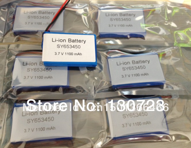 SY653450 653450 3 7V 1100mAh Li ion Rechargeable Battery