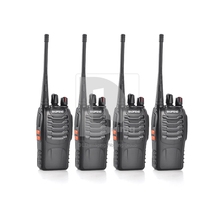 Hot 4pcs BAOFENG BF 888S bf 888s UHF 400 470MHz 16CH 3W Portable Radio Intercom Two