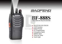 Hot 4pcs BAOFENG BF 888S bf 888s UHF 400 470MHz 16CH 3W Portable Radio Intercom Two