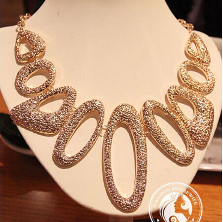 Sunshine jewelry store Vintage chain collar necklace necklaces pendants statement necklace