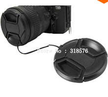 Free shipping +tracking number Snap-on Front 49/52/ 58/62/ 67/ 72/ 77/ 82MM Lens Cap cover for all digital SLR camera