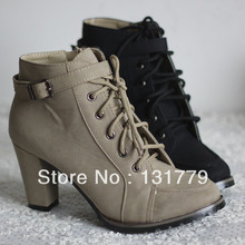 free shipping ladies high heel sport shoes nubuck black shoes women s autumn and winter sports