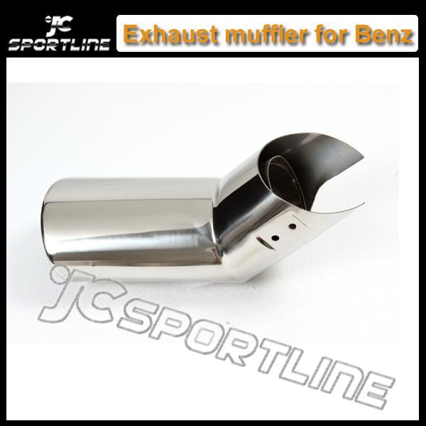Car Exhaust Tip For Mercedes ML 320 350 430 W163 1998 2005 stainless ...