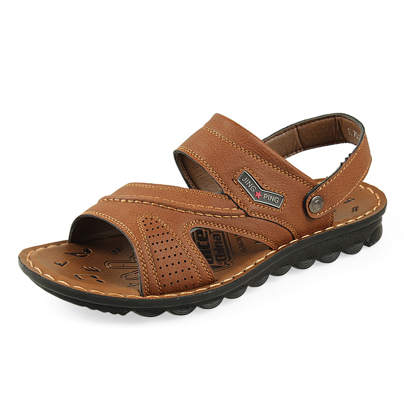 Cheap-fashion-Italian-men-leather-beach-sandals-shoes-online-pleaser ...