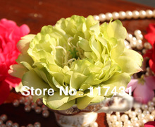 24 pcs Elegant Fashion Silk Artificial Simulation Big Peony Rose Camellia Flower Head Diy Jewelry Wedding