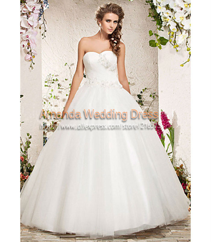 Advanced Hot Sale Custom Made Sparkly Wedding Dress wd00587 Ball Gown ...