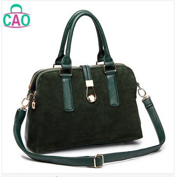 2013 Korean new handbag lock shoulder portable diagonal header layer of matte leather free shipping