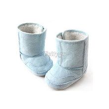 2015 New Fashion Super Warm Winter Baby Ankle Snow Boots Infant Shoes Pink Khaki Antiskid Keep