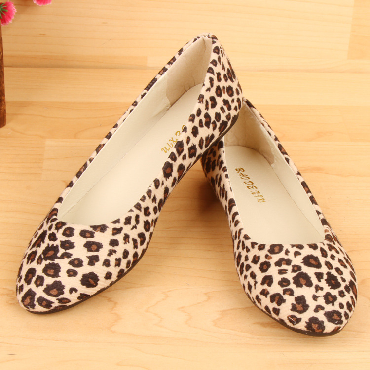 -Fashion-Leopard-print-doll-velvet-women-s-flat-fashion-women-shoes ...