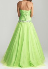 Fashion Sweetheart A line Long Prom Dress Quinceanera Dresses Evening Party Gown