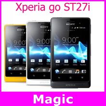 Unlocked Original Sony Xperia go ST27i Mobile Phone Android 5MP camera GPS WIFI 5MP Dual Core