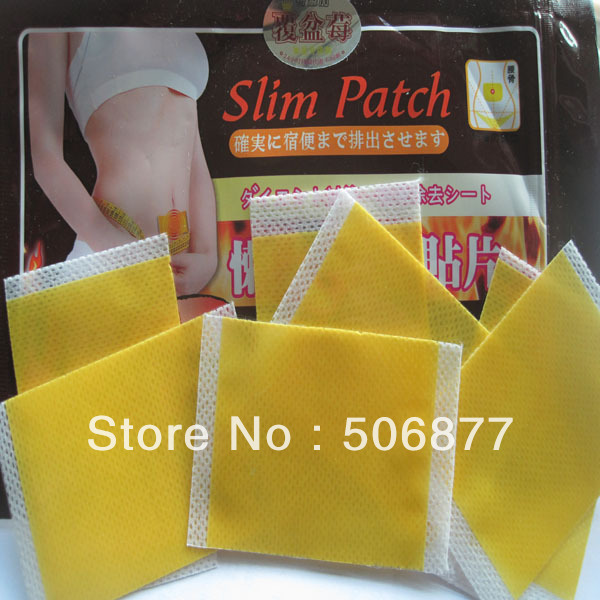 100pcs lot 1bag 10pcs Drop Shipping Slim Patch Weight Loss PatchSlim Efficacy Strong Slimming Patches For