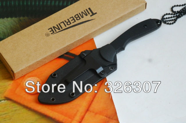Outdoor Knives OEM genuine Timberline necklaces and belts can be inserted small straight knife