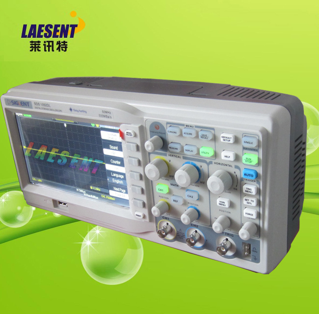 Купить siglent sds1052dl большой цветной tft lcd 50 МГц 500msa/s 2