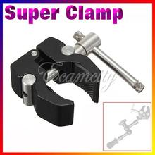Free Shipping Super Clamp Crab Pliers Clip Works magic arm Photo Studio Accessories for Monitor Flash Camera Rig LED Video Light