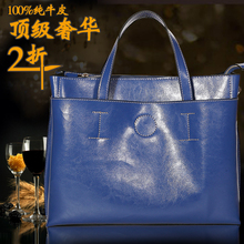 Fashion women’s bags 2013 women’s genuine leather handbag female vintage handbag one shoulder big