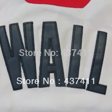 New Material jersey Washington 2 John Wall white red Rev 30 Embroidery Lgos Basketball jersey Free