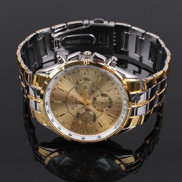 2015 new watch Wholesale 18k gold plated quartz wrist watches men luxury brand Rosra jewelry high