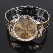 NEW 2013 fashion gold watch dial plate Quartz Hand sports luxury brand  watch Men stainless steel quartz WristWatches