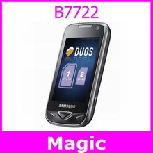 B7722i Original Samsung B7722 cell phone 3G bluetooth 5MP camera wifi dual sim card touch screen free shipping