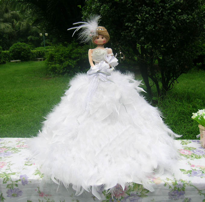 Custom doll wedding dresses