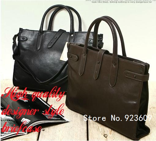 High quality designer briefcase handbags women men messenger bags ...