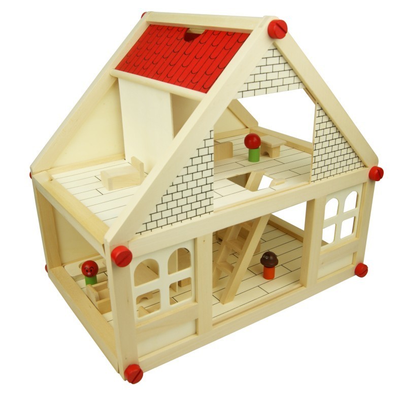 Building Kits Toy Wood Insert Blocks Baby Toys-inModel Building Kits