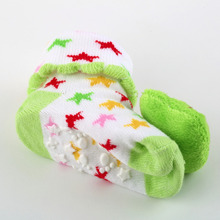 1 pair Cartoon Baby Anti slip Socks Newborn Unisex Slipper Shoes Boots 0 6 Month Brand