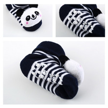 1 pair Cartoon Baby Anti slip Socks Newborn Unisex Slipper Shoes Boots 0 6 Month Brand