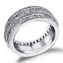 Unique Design Office Lady Fashion Round Shape engagement Gold ring CZ Stone Propose Marriage Present 65923