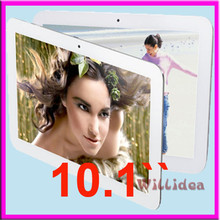 Free shipping 10.1inch quad cores eight rendering engines IPS G+G OTG HDMI 1G DDR3 RAM 16G ROM DVFS Android tablet pc