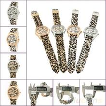 Free shipping 2014 new fashion watch classic leopard print ladies quartz watch women men Silicone dress