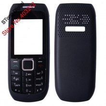 High quality Brand new Mobile phone repair parts,for Nokia 1616 full housing cover case and keypad with LOGO Free shipping