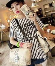 Free Shipping Wholesale 3 bags set Printing handbags shoulder Bag totes wristlets day clutches Wallet cosmetic