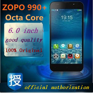 100 factory original IN STOCK NEW ZOPO990 ZP990 6 MTK6592 Octa Core Android 4 2 3G