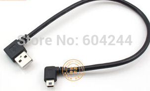 Купить под углом 90 градусов мужчин и мини-usb кабель данных usb ...