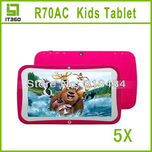 5pcs BENEVE R70AC Kids Children Education Tablet PC 7 inch Dual Core RK3026 Android 4 2
