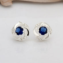 New Arrival ! Free Shipping Factory Price,925  sterling silver earrings,925 pure silver jewelry,Wholesale Fashion Jewelry PCE439
