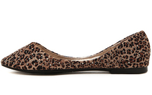 Fashion Spring and Autumn Designer Rhinestone Women Flats Leopard Shoes Woman Slip On Casual Shoes Ladies