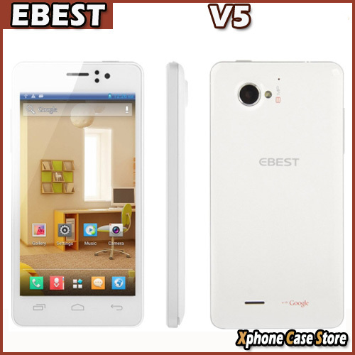 EBEST V5 White Android 4 2 1 MTK6572 1 0GHz Dual Core ROM 4GB RAM 512MB