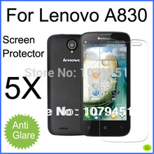 5pcs free shipping lenovo a830 screen protector!Matte Anti-Glare,Anti-Fingerprint protective film for Lenovo A830,fashion 2014
