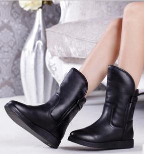New hot sale Fashion Women Ankle Boots High Heels Lace up Snow Boots Platform Pumps shoe