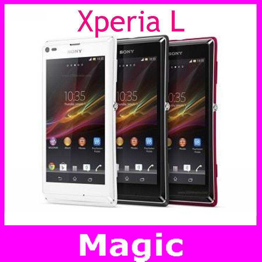 Original Unlocked Sony Xperia L S36h C2105 C2104 Mobile phone 8MP Camera WIFI GPS android 4