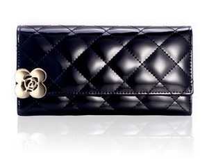 Free shipping 2014 fashion Women s luxury cowhide wallet ladies dimond plaid genuine leather long design